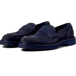 Good Man Brand Lexington Loafer Dark Navy Suede